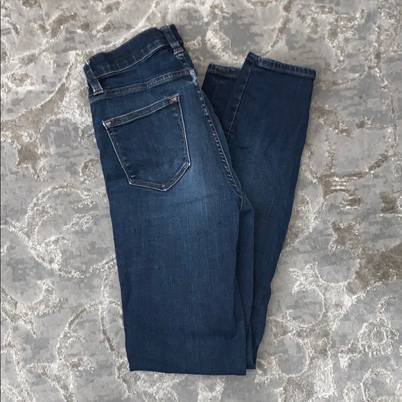 J Crew Dark Wash Skinny Jeans - Picture 2 of 3